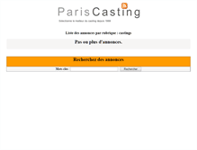 Tablet Screenshot of hotesse.hotesse.paris-casting.com