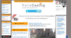 Desktop Screenshot of casting.agence.agence.hotesse.paris-casting.com