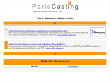 Tablet Screenshot of casting.agence.agence.hotesse.paris-casting.com